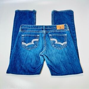 Big Star Women's Boot Cut Jeans in Medium Blue